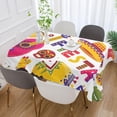 thumbnail image 5 of Cinco De Mayo Fiesta Rectangle Tablecloth, Dust Proof Anti Wrinkle Wipeable Table Cloth Tabletop foration of Dinner Kitchen Wedding Holiday Party 54"x72" Decor Gift, 5 of 7