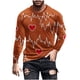 thumbnail image 2 of Blusas y camisas de manga larga y cuello redondo para hombre, camisetas casuales con estampado de moda y cuello redondo, blusas de licra de manga corta para hombre., 2 of 5