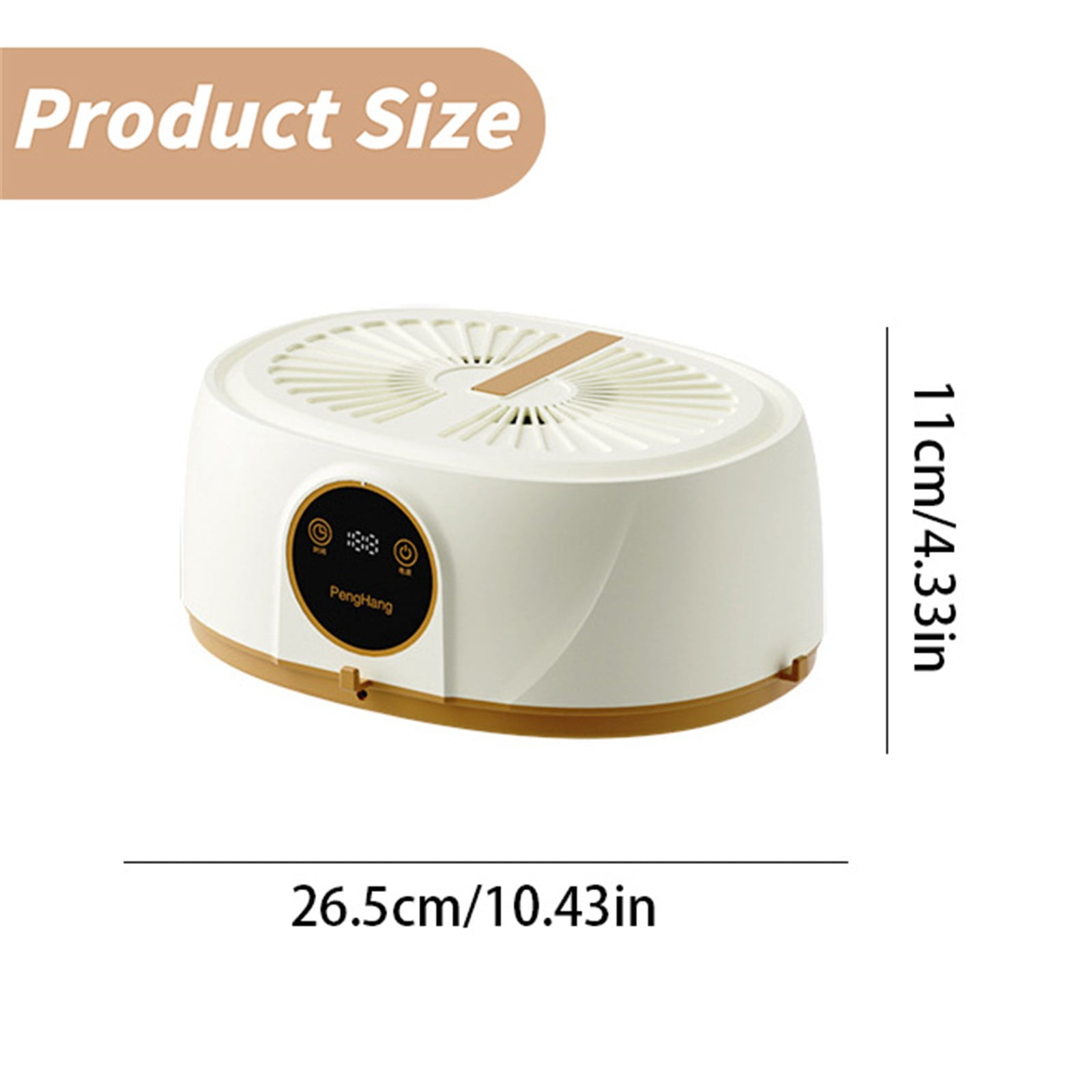 Automatic Ironing Machine,Upgraded Portable Garment Steamer for Travel/Apartment,Portable Clothes Dryer Wireless,Hands Free Ironing Machine,Indoor/Outdoor Use(Beige)