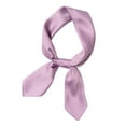 thumbnail image 5 of Scarf for Women! Yigetop Small Scarf Retro Small Silk Scarf Scarf Decoration Simpled Wind Small Scarf Seadscarf Women 70*70Cm Hair Scarf Purple One Size, 5 of 6