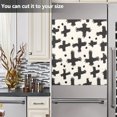 thumbnail image 5 of Cross Black Dishwasher Magnetic Covers Magnet Sticker Kitchen Decor Dishwasher Refrigerator Front Door Covers Decorative Magnetic 23" x 26", 5 of 5