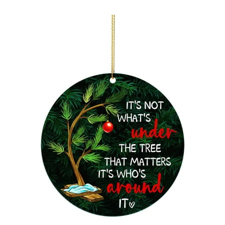 

Beaded Garland Lighted 2023 NEW Christmas Scene Decoration Christmas Hanging Decoration Circular Christmas Scene Decoration Decoration on The Loose Glass Stained for Crafts Decorative Chain for