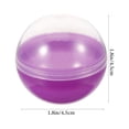 thumbnail image 3 of 50 unidades de envases rellenables de 45 mm, redondos, vacíos y reutilizables, para máquinas expendedoras. Cápsulas de plástico de colores para fiestas., 3 of 8