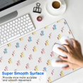thumbnail image 4 of Long Mouse Pads for Desk,Mini Unicorn Pattern Desk Mats on Top Of Desks, Desk Mouse Pad Extra Large with 3mm Non-Slip Base and Stitched Edge for Gaming,Office,Work,Home 31.5"x11.8", 4 of 6