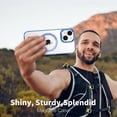 thumbnail image 5 of Decase Mag Safe for iPhone 14,Slim Clear Magnetic Case [Compatible with Magnetic Car Mount] Transparent Anti-Yellow Protective Phone Cover,for iPhone 14,darkblue, 5 of 6