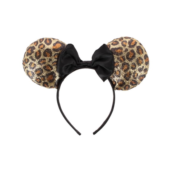 U.P.D., INC Kid's Leopard Print Minnie Mouse Ears