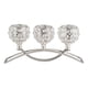 thumbnail image 1 of 3 candelabros de cristal para centros de mesa de boda Plata, 1 of 8