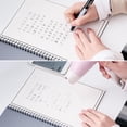 thumbnail image 4 of Cuaderno reutilizable inteligente ejecutivo, Bloc de notas de papel , diario, dibujo para A5 Baoblaze Cuaderno inteligente reutilizable, 4 of 8