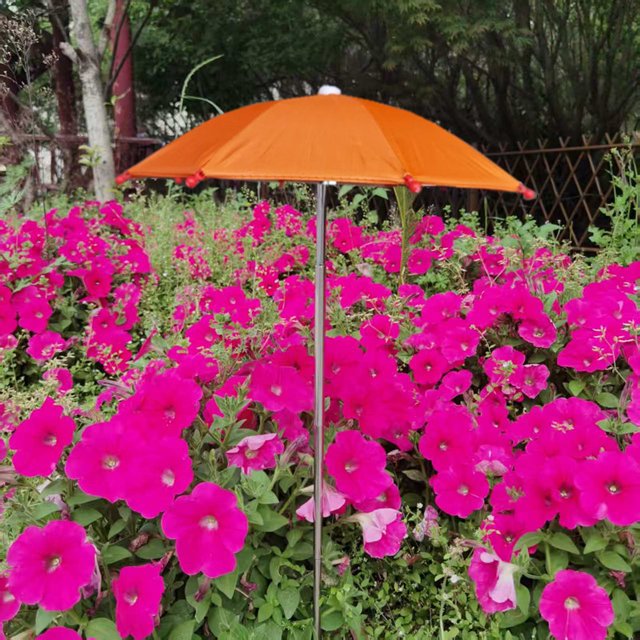 Paraguas Planta Patio Al Aire Libre Paraguas Jardín Paraguas Instalación Práctica Parasol de Planta Multifuncional Parasol de Patio Interior Al Aire Libre