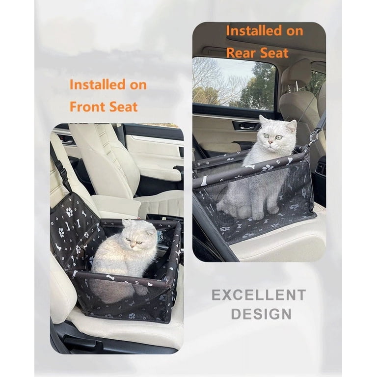 Pet Dog Cat Car Seat Booster, Foldable & Portable photo 6
