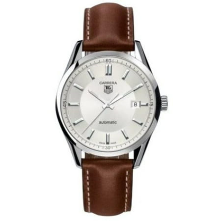 TAG Heuer Men's WV211A-FC6203 Leather Carrera Watch