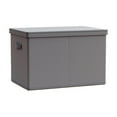 thumbnail image 2 of Heavy-duty Oversized Clothing Storage Box, Foldable Blanket Organizer, Sturdy Plastic, Easy Assembly, Space-Saving Design, Modern Home Decor, Family Use, Wardrobe Essentials, Storage TOPLIU, 2 of 8