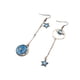 thumbnail image 2 of Sonducket 1 par de pendientes para mujer, diseño asimétrico, joyería útil para niñas, novedosos, exquisitos, multifuncionales, útiles para los Ropa, zapatos y accesorios Miscelánea Tipo G Sonducket AP009007-06B, 2 of 6