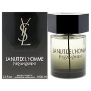 La Nuit De L'Homme by Yves Saint Laurent for Men - 3.3 oz EDT Spray