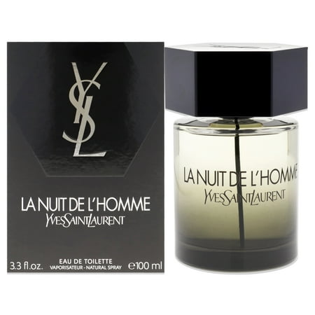La Nuit De L'Homme by Yves Saint Laurent for Men - 3.3 oz EDT Spray
