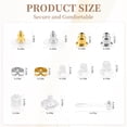 thumbnail image 3 of Cousin DIY Clear Silicone Earring Push Backs, Jewelry Findings, 603 Pc, 3 of 6