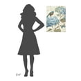 thumbnail image 4 of Global Gallery's 'Blue Garden II' by Daphne Brissonnet Stretched Canvas Wall Art, 4 of 4