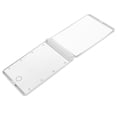 thumbnail image 4 of FUTUREORYY 1Set White Square Makeup Mirror With Led Lighting For Travel And Professional Makeup Artists, 4 of 8