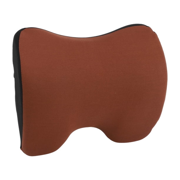 Cojín para el cuello del automóvil / Cojín para reposacabezas del automóvil para el cuello y la espalda de espuma viscoelástica 1 pieza color café