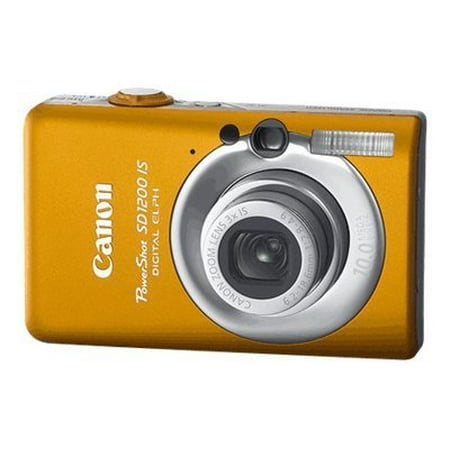 Canon PowerShot ELPH SD1200 IS - Digital camera - compact - 10.0 MP - 3x optical zoom - orange