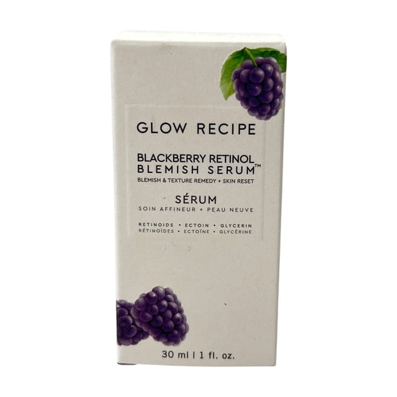 Glow Recipe Gentle Blackberry Retinol Night Serum, 1 fl oz