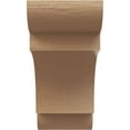 thumbnail image 2 of 11"W x 22"D x 22"H Classic New Brighton Rough Cedar Woodgrain TimberThane Corbel, Primed Tan, 2 of 6