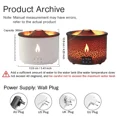 thumbnail image 4 of KINSCOTER-difusor de Aroma de llama de volcán, anillo de humo de medusas, humidificador de aire, difusor de aceite esencial de aromaterapia de 360ml, regalo genial, 4 of 5