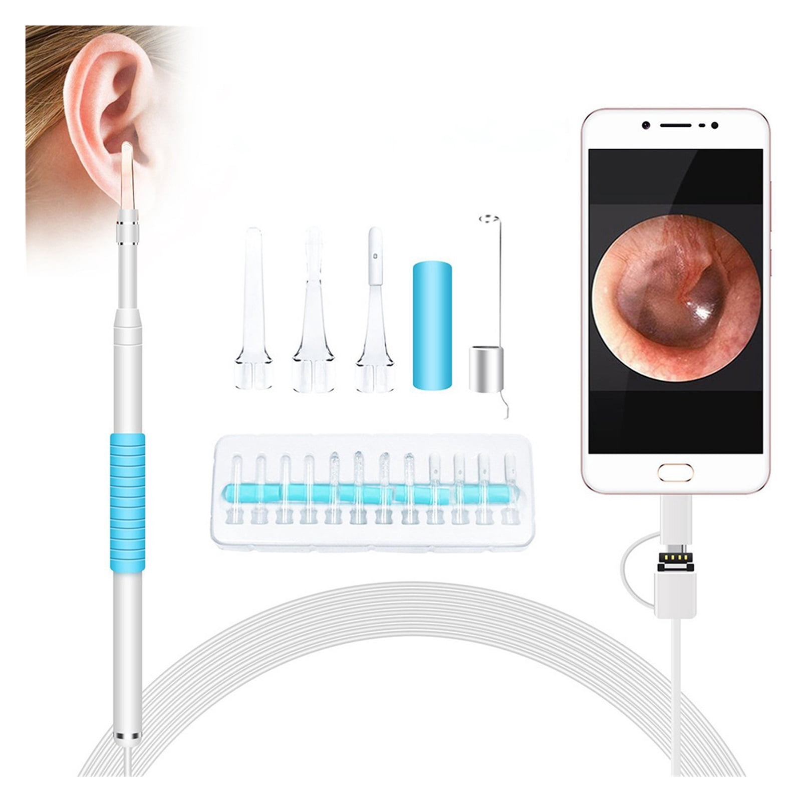 Otoscope Endoscope Visual Ear Pick Ear Picking 5.5mm ,Various Applicable