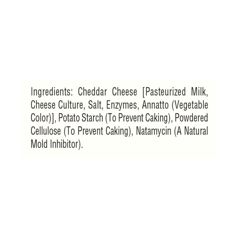 Sargento® Creamery Shredded Natural Cheddar Cheese, 7 oz.
