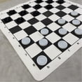 thumbnail image 6 of 3 In 1 Metal International Chess Set Board Travel Games Chess Backgammon Draughts Entertainment, 6 of 7