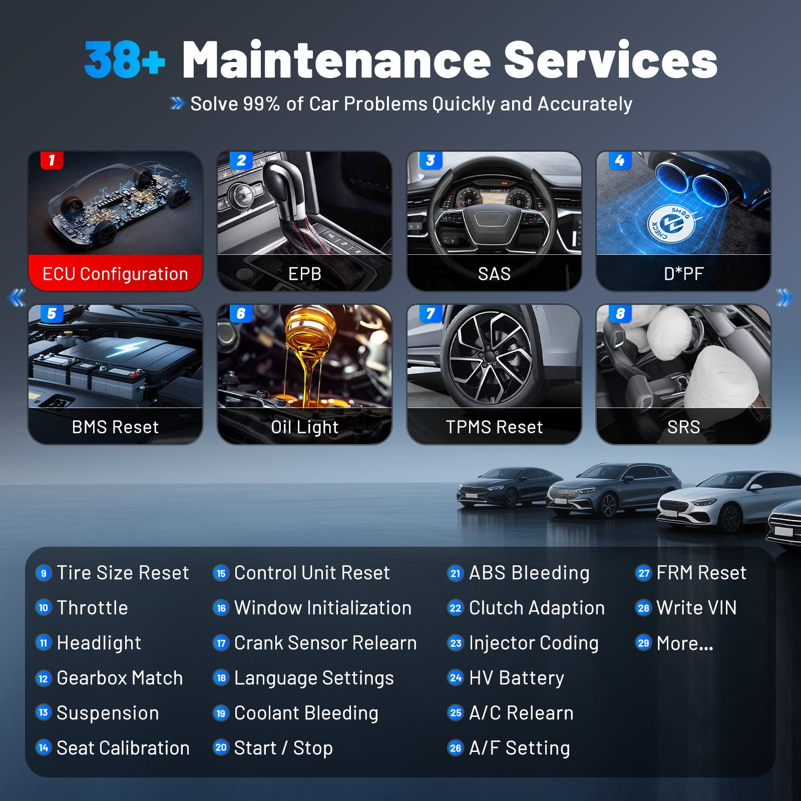 XTOOL X100PAD3 SE V2.0 + KC501 Key Fob Programmer All System OBD2 Scanner Bi-Directional Scan Tool 38 Services IMMO 2-Year Free Update