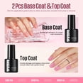 thumbnail image 4 of Kit de esmaltes de uñas en gel MEFA, 19 unidades con luz UV, 12 colores, 6 W, 4 of 9
