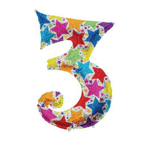 Burton & Burton 40" Designer Megaloon "3" Balloon