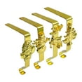 thumbnail image 2 of Christmas Stocking Holders for Mantle Set of 4, Weighted Stocking Hangers for Mantel Fireplace, Stocking Hooks for Xmas Decoration(Gold), 2 of 4