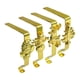 thumbnail image 2 of Ganchos para calcetines navideños | Ganchos decorativos para la repisa de la chimenea | Juego de 4 con almohadillas adhesivas | Ganchos de pared para colgar calcetines, coronas y adornos, 2 of 4