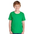 thumbnail image 2 of Fruit of the Loom- HD Cotton Youth Short Sleeve T-Shirt | 5 oz, High-Density Fabric, Assorted T-Shirt, Mixed Color Bulk- 12 Pack Tees | Size Large, 2 of 5