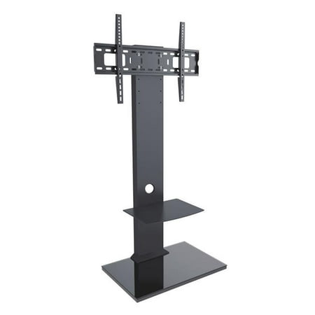 TygerClaw LCD84112BLK TV Stand for 32-55 in. Flat Panel TV, Black