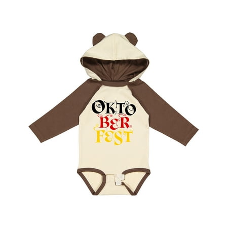 

Inktastic Oktoberfest German Flag Colors Gift Baby Boy or Baby Girl Long Sleeve Bodysuit