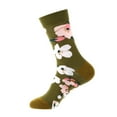 thumbnail image 1 of WEAIXIMIUNG Chaussettes de Compression pour Hommes Chaussettes à Imprimé Géométrique pour Hommes Chaussettes pour Femmes Chaussettes à Imprimé Longues Chaussettes Fantaisie Funky Mignonnes Lot de 1, 1 of 4