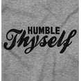 thumbnail image 2 of Humble Thyself Christian Faith Plus Size Crewneck Graphic Tee Shirt Brisco Brands 5X, 2 of 5