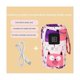thumbnail image 4 of USB Milk Water Warmer Travel Stroller Insulated Bag Portable Baby Nursing Bottle Heater for Infant Outdoor Winter-Pink, 4 of 5