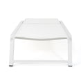 thumbnail image 3 of Noble House Belle Chaise Longue Extérieure en Maille Blanche (Ensemble de 2), 3 of 44