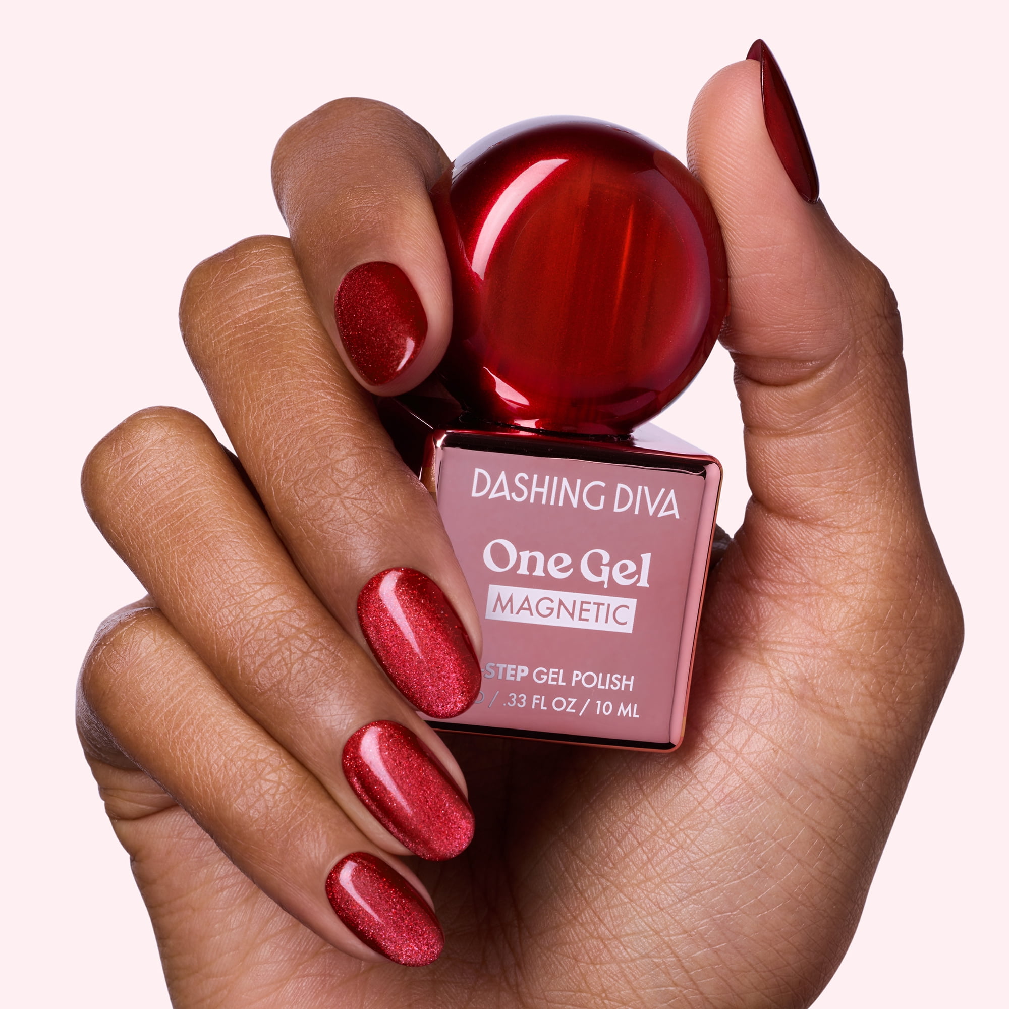 Dashing Diva One Gel Magnetic, Gel Nail Polish, Fury, 1 10ml / 0.33 fl oz