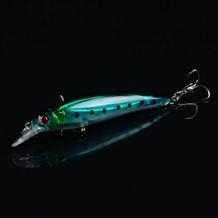 1 PCS Laser Minnow Fishing Lure 11CM 13.4G Pesca Hooks Fish Wobbler Tackle Crank Bait Artificial Japan Hard Bait SwimFish Bait