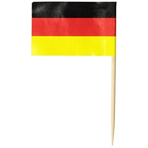 German Flag Picks (50 Pkg) by Beistle Co