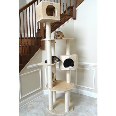 UPC: 0815481011601 | Armarkat Premium Pinus Sylvestris Wood real wood Cat Tree S8502