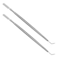 thumbnail image 3 of Miangastore 2PCS Eyelash Lift Perm Tool Stainless Steel Lash Separator Lash Lift Tool with Comb for Perming Tinting Curling Extensions, 3 of 8