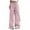 Pink panst, variant on Rhuody Womens Pants Wide Leg Cargo Pants For Lady With Side Pocket Mid Waisted Travel Streetwear Baggy Stretchy Pant Durable Clothes Army Green L