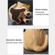 thumbnail image 4 of Lámpara solar de jardín con forma de perro | Lámpara decorativa de resina con energía solar para exteriores con encendido y apagado automático | Resistente al agua para decorar patios y jardines, 4 of 7