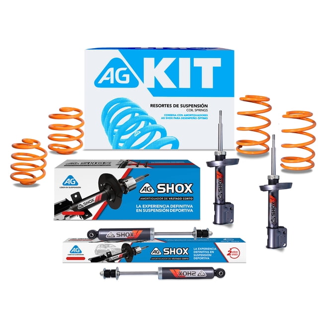 Kit Deportivo AG para Auto Completo para Chevrolet Chevy 1997 a 2010 8 Piezas Nuevos